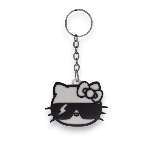Llavero 3D de Sanrio - Hello Kitty con lentes