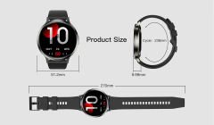Smartwatch DM90 con Pantalla 1.73” | Diseño Deportivo y Funciones Inteligentes - tienda online