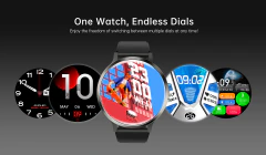 Smartwatch DM90 AMOLED 1.73” | Diseño Distinguido con malla de metal y Funciones Inteligentes - DOS CLICS