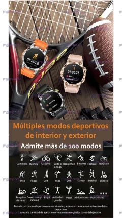 Reloj Smartwatch Nx18pro Gps Integrado Sumergible Amoled en internet