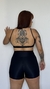 Conjunto Short recorte e Top Alça Fina - Preto na internet
