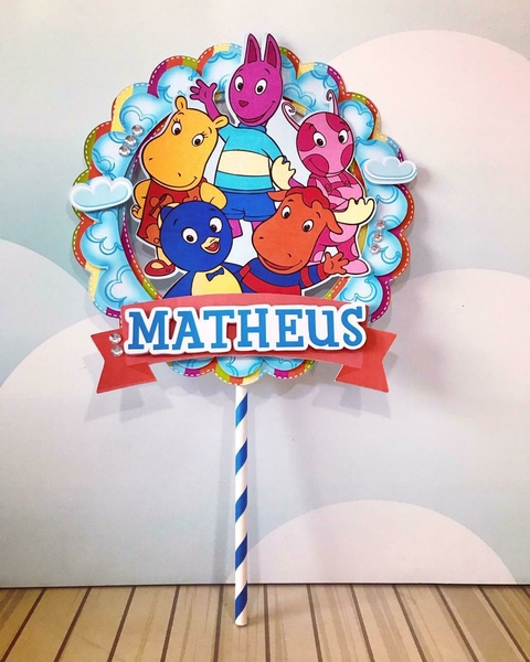 Backyardigans - Topo de Bolo - comprar online