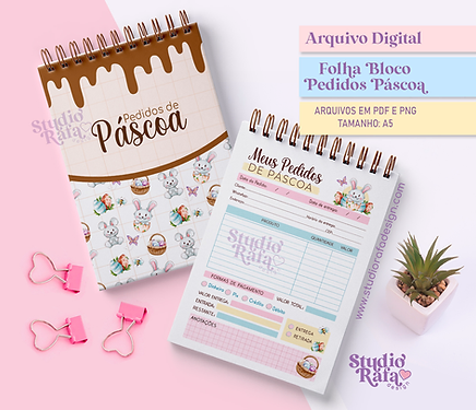 Páscoa - Bloco de Pedidos - comprar online