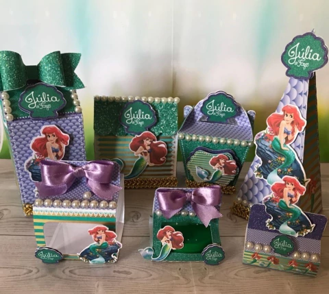 A Pequena Sereia - Arquivo de Corte / Festa - comprar online