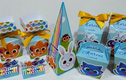 Bolofofos - Arquivo de Corte / Festa - comprar online