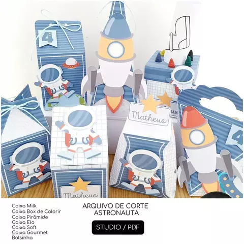 Astronauta - Arquivo de Corte / Festa - comprar online