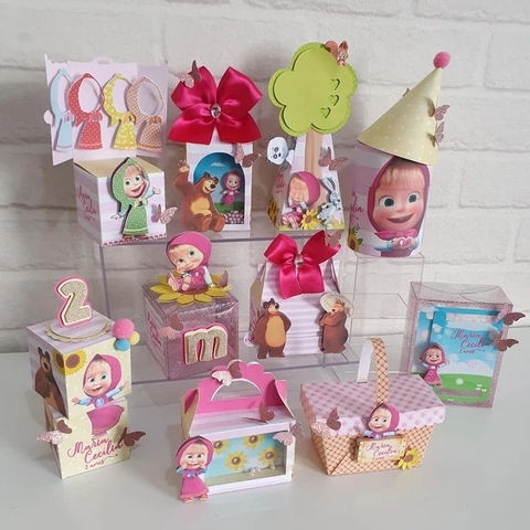 Masha e o Urso - Arquivo de Corte / Festa - comprar online