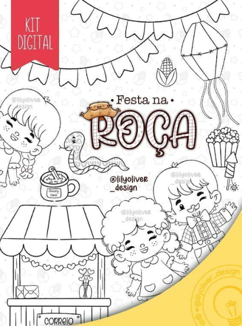 Festa Junina - Kit Digital - comprar online