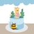Ursinho Pooh - Topo de Bolo - comprar online
