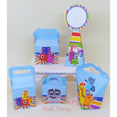 Numberblocks - Arquivo de Corte / Festa - comprar online