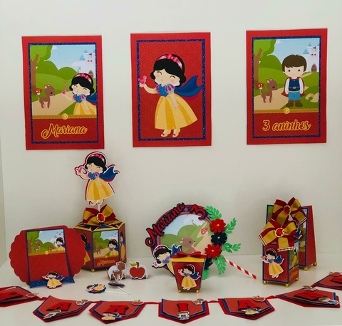 Branca de Neve - Arquivo de Corte / Festa - comprar online