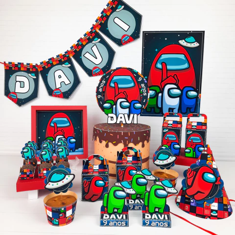 Among Us - Arquivo de Corte / Festa - comprar online