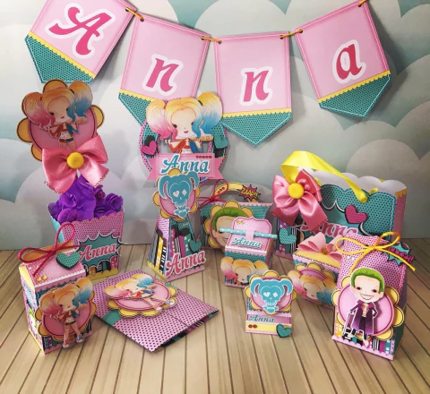 Arlequina - Arquivo de Corte / Festa - comprar online