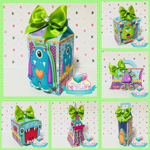 Monstrinhos - Arquivo de Corte / Festa - comprar online