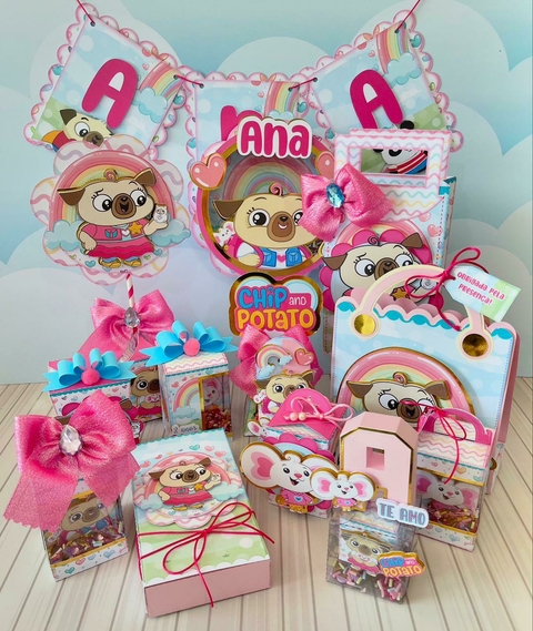 Chip e Potato - Arquivo de Corte / Festa - comprar online