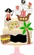 Piratas - Topo de Bolo - comprar online