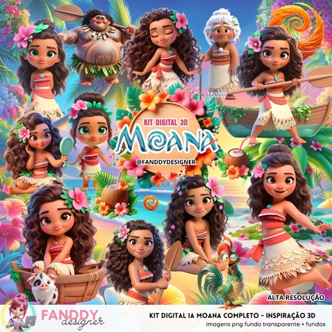 Moana - Kit Digital - comprar online