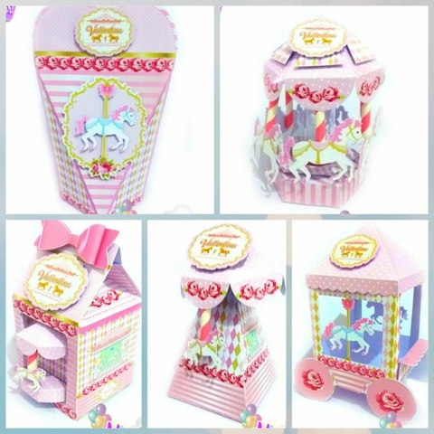 Carrossel - Arquivo de Corte / Festa - comprar online