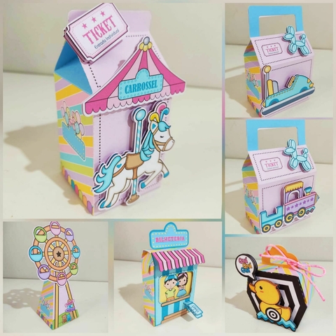 Parque de Diversões - Arquivo de Corte / Festa - comprar online