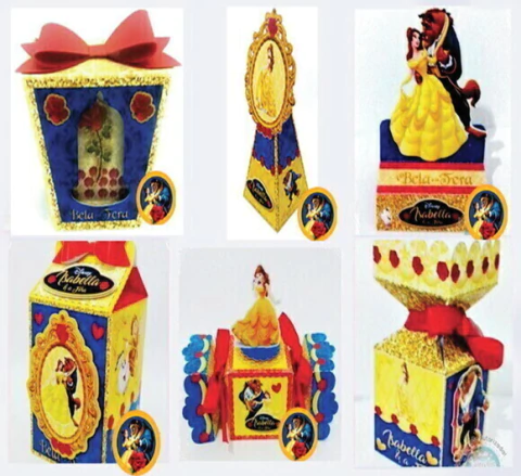 A Bela e a Fera - Arquivo de Corte / Festa - comprar online