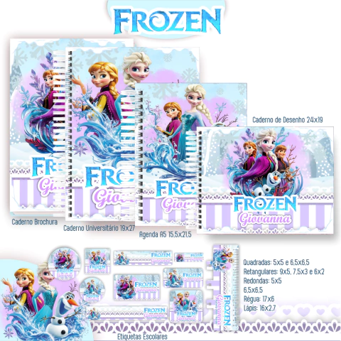 Volta às Aulas - Frozen