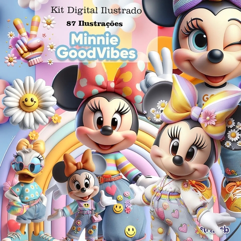 Minnie Good Vibes - Kit Digital - comprar online