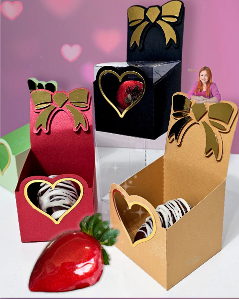 Morango do Amor (Projeto + Receita) - Arquivo de Corte - comprar online