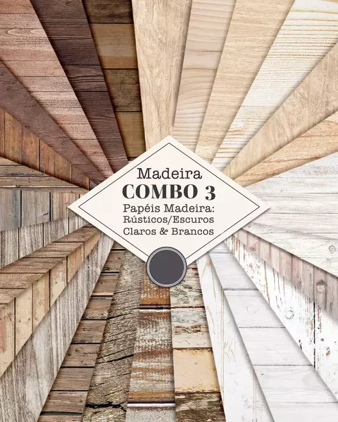 Papéis Texturas - Combo 03 - Madeira - comprar online