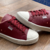 Tênis Feminino Ari Sintético Vermelho Cereja Solado Off White na internet