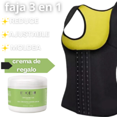 FAJA MUSCULOSA REDUCTORA + CREMA PARA CELULITIS DE REGALO - comprar online