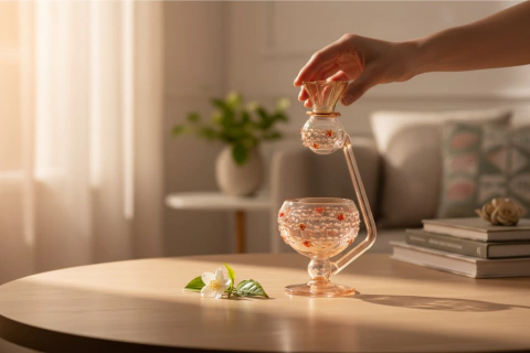 Hornillo de Cristal Egipcio - comprar online