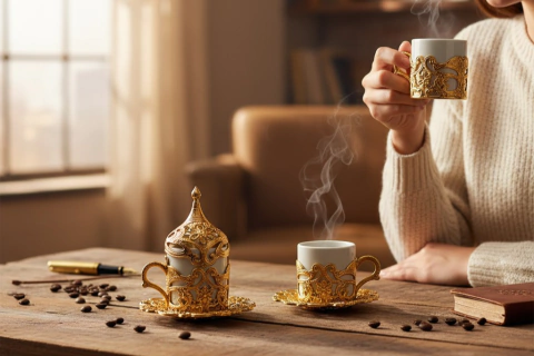 Set de Café Turco HALIMA - comprar online