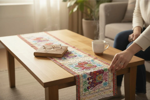 Camino de Mesa Bordado - comprar online