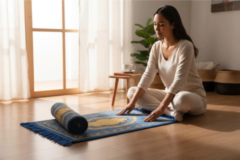 Alfombra Modelo Musulmán (0.60x0.33) - comprar online