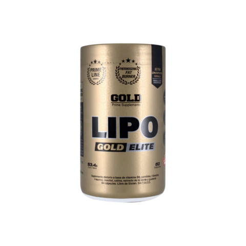 Lipo Gold Elite Gold Nutrition 60 capsulas