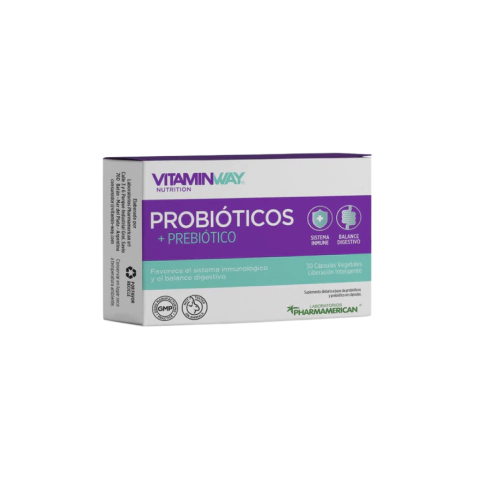 Probioticos + Prebioticos Vitamin Wey 30 comprimidos