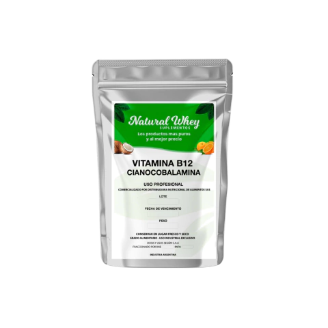 Cianocobalamina B12 Natural Whey 50 gr