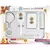 kit Escova de Cabelo , Pente, Saboneteira Compacta, Chocalho e Porta Cotonete - comprar online