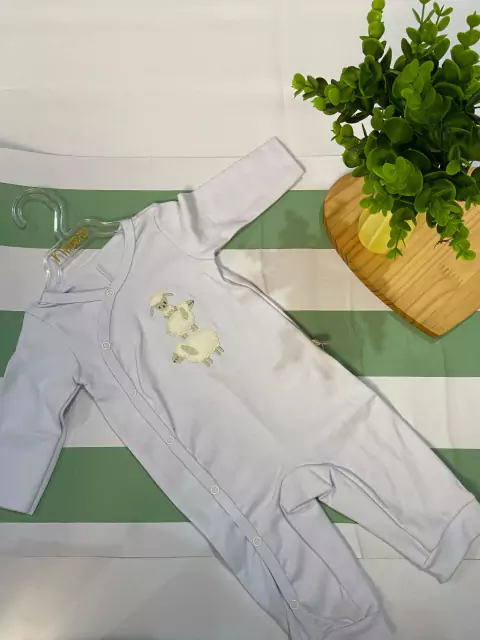 Macacão Longo Bordado