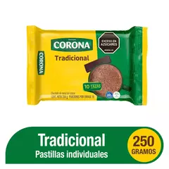 Chocolate Corona x8 pastillas 200g