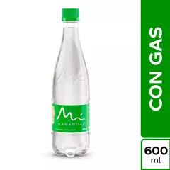 Agua Manantial Con Gas 600ml