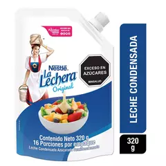 Leche Condensada La Lechera Bolsa x 320gr