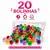 BOLINHA LUBRIFICANTE INTIMO AROMATICA SEXBALL MIX AROMAS 20 UNIDADES - comprar online
