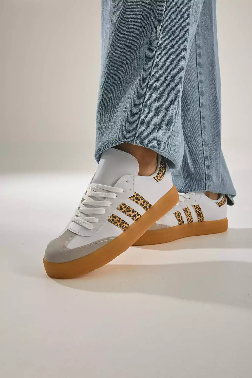 Zapatillas Sambas Altas / Animal Print