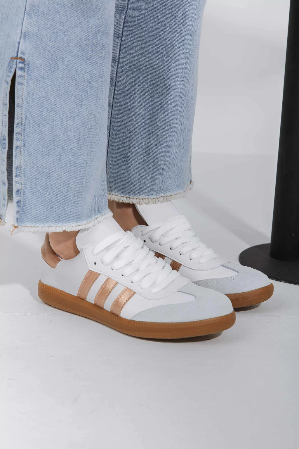 Zapatillas Samba Doradas