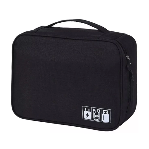 Bolso Organizador De Cables Y Cargadores Xa Viaje Impermeable