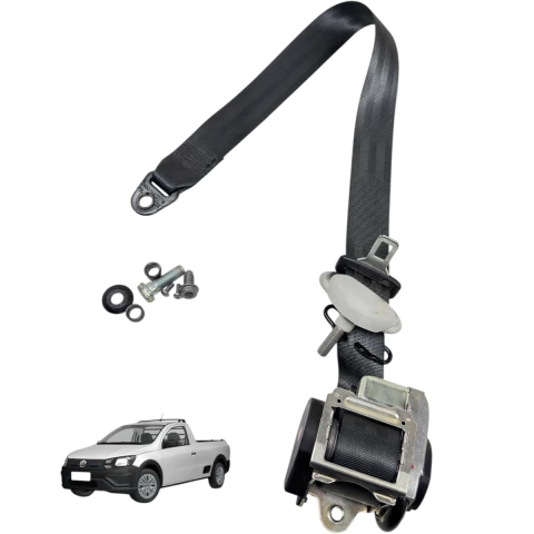 Cinto Seguranca Dianteiro Esquerdo VW Saveiro Robust Msi 1.6 2023