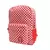 Mochila Urbana Wbr Cuadriculado Roja Estampado - Maple