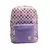 Mochila Urbana Wbr Cuadriculado Violeta Estampado - comprar online