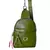 Mochila Cruzada Dama Simil Cuero Uniform Doble Compartimento - Maple